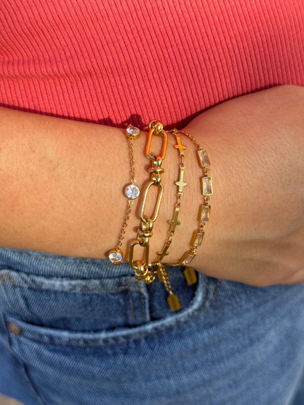 Forever Cross Bracelet
